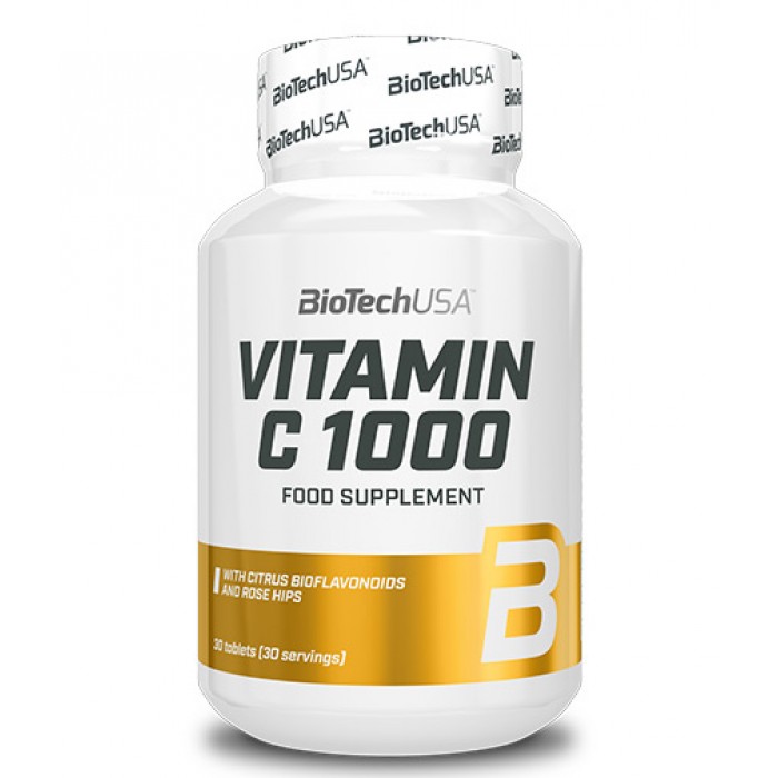 BIOTECH USA Vitamin C 1000 / 30 Tabs.